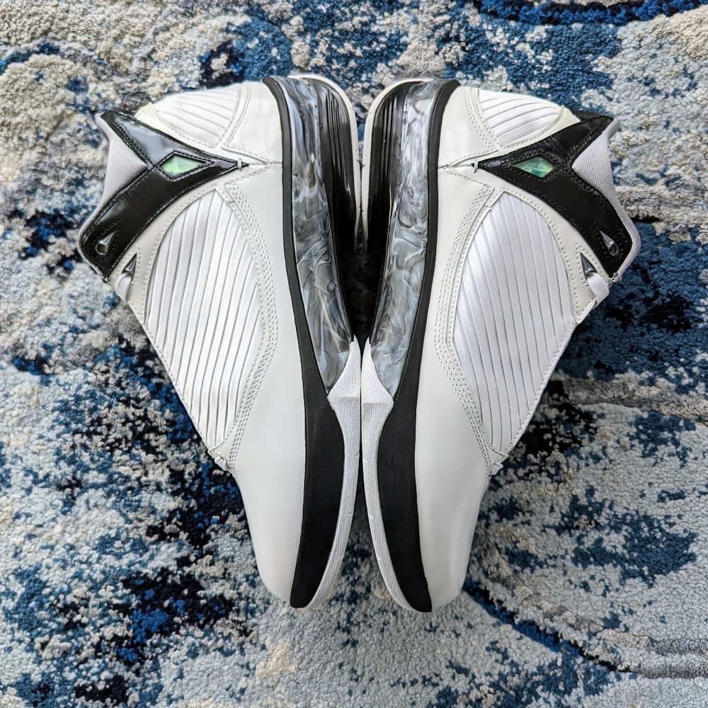 Nike Air Jordan 2009 XX4 White Metallic Silver 343084-161 Basketball Shoes US9.5
